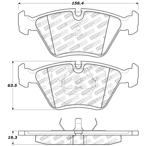 USA在庫あり】 sto309.03940 StopTech 95年-99年 BMW M3/01年-07年 M3