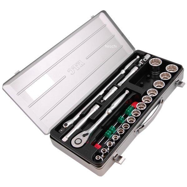 【メーカー在庫あり】 TB415X-KC TB415X KTC 京都機械工具 12.7sq.ソケットレンチセット(21点)ミリタイプ JP店の画像