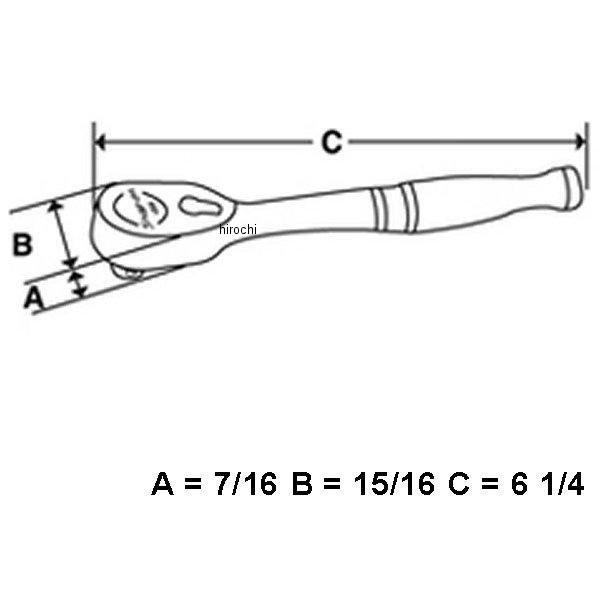 【USA在庫あり】 TF72 スナップオン Snap-on 1/4インチ ロング フレックスハンドル シールドラチェット 5° JP店 |  | 02