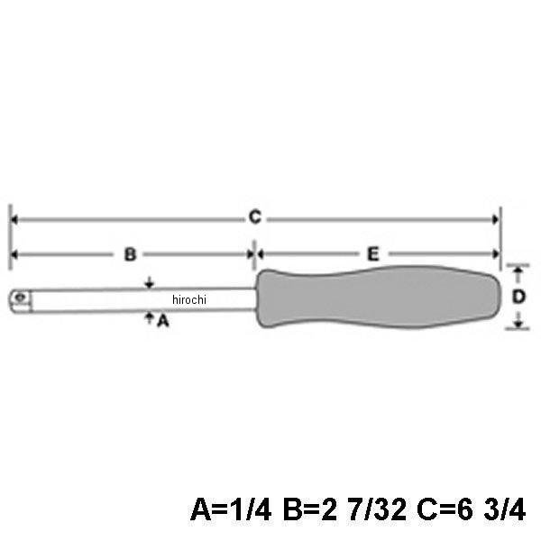 TM62B スナップオン Snap-on 1/4インチ フレキシブル ドライバー 全長