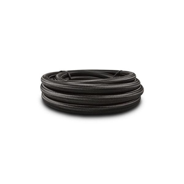 【USA在庫あり】 vib11982 Vibrant -12 AN ブラック ナイロン Braided Flex ホース (20フィートロール) JP店の画像