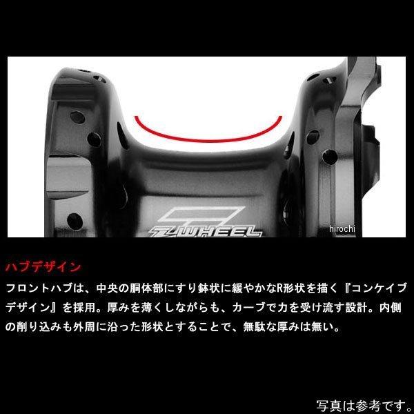 【メーカー在庫あり】 W41-21121 ズィーウィール Z-WHEEL アステライトハブ フロント 19年以降 KX450 黒 JP店