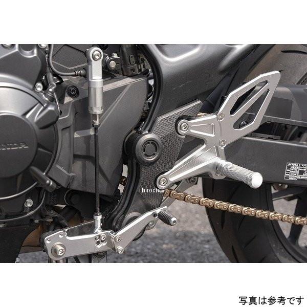 ブランド登録なし - WBS-H19-SL ウッドストック バックステップキット ホンダ CB750ホーネット 25年- オールしろがね色 JP店