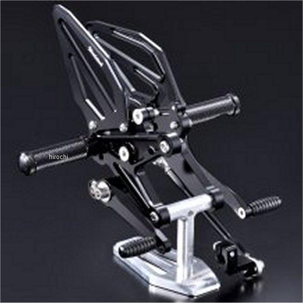 WBS-K38-BB ウッドストック WOODSTOCK バックステップキット 18年-22年 Ninja250、Ninja400 黒 JP店_1