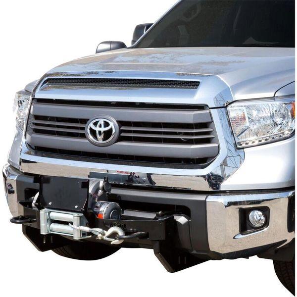 【USA在庫あり】 wes46-20055 Westin MAX Winch Tray ライセンスプレート ブラケット ブラック JP店_4