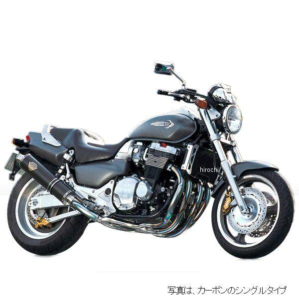 WH03-02DB-XL アールズギア フルエキゾースト ワイバン用 リペアサイレンサー 97年以降 X4 真円ドラッグブルー (デュアル用 左側) JP店