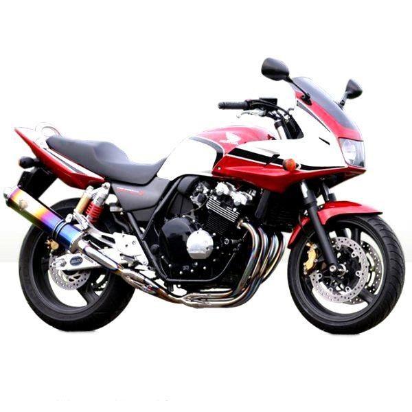 WH11-01DB-XR アールズギア r's gear フルエキゾースト ワイバン用 リペアサイレンサー 99年-07年 CB400SF、CB400SB 真円ドラッグブルー JP店