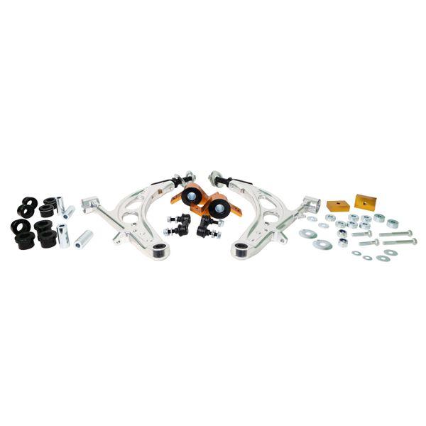 【USA在庫あり】 whlKTA289 Whiteline 93-07 Subarau Impreza  Front Lower Street Performance Alloy Control Arm Kit JP店_1