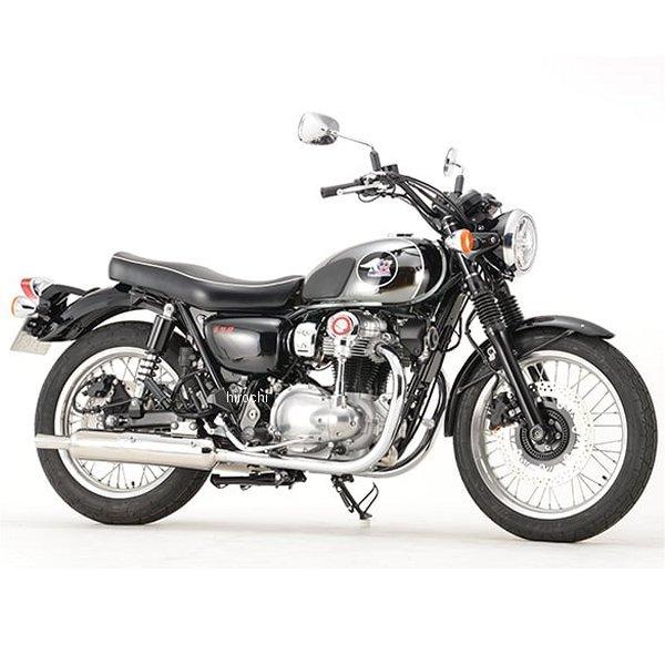 W800 オメガレーサーメガホンマフラー2019〜cafe メグロ