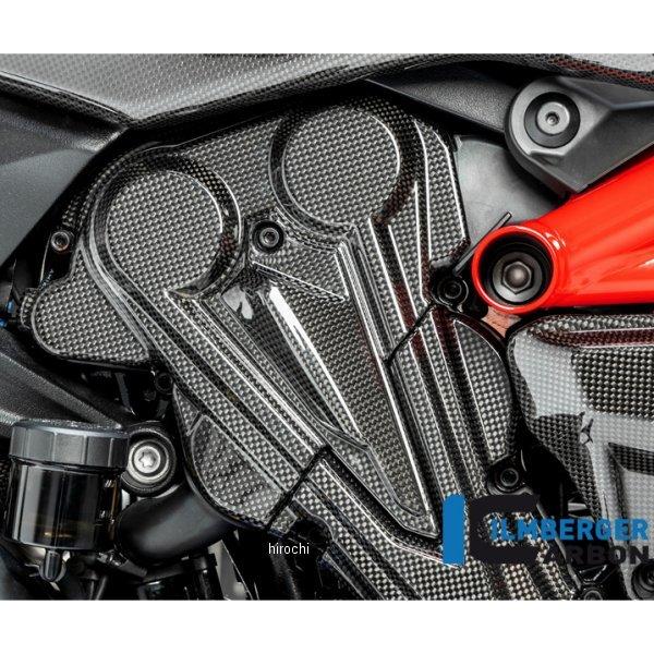 ZAV-010-DI19G-K Ilmberger カムベルトカバー バーティカルシリンダー 艶あり 19年-21年 ドゥカティ Diavel1260 カーボン JP店