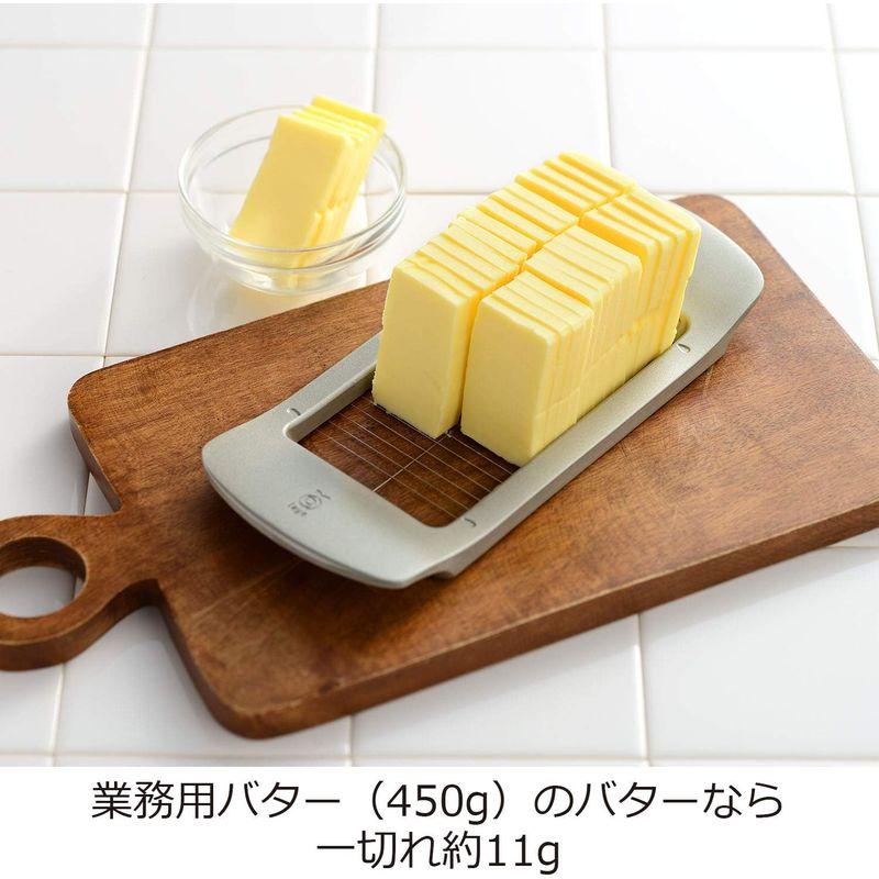 オークス レイエ ワイヤーでスーッと切れる ステンレス バターカッター 日本製 LS1551｜hiroes｜02