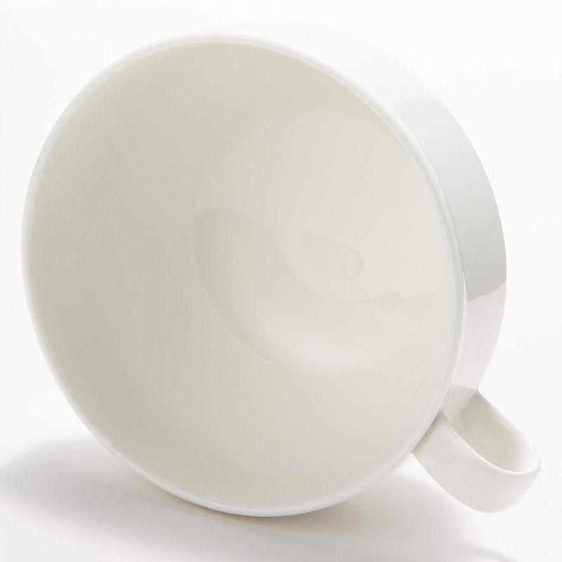 TAMAKI スープカップ フォルテモア ホワイト 直径11.6×高さ6.1cm 460ml 電子レンジ・食洗機・オーブン対応 軽量強化磁器｜hiroes｜08