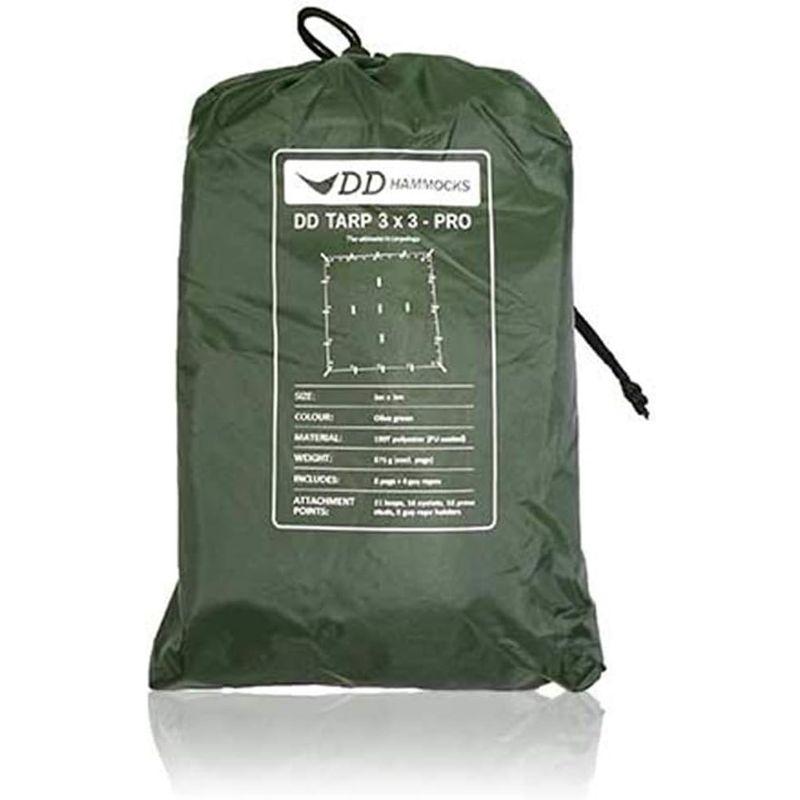 DDタープ DD Tarp 3x3 - PRO - (Olive Green) 並行輸入品｜hiroes｜02