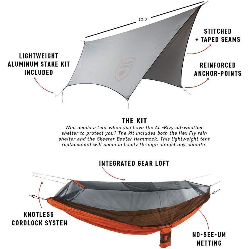 Grand Trunk グランドトランク エアー ビヴィ オールウェザー シェルター＆ハンモック日本正規品｜hiroes｜05