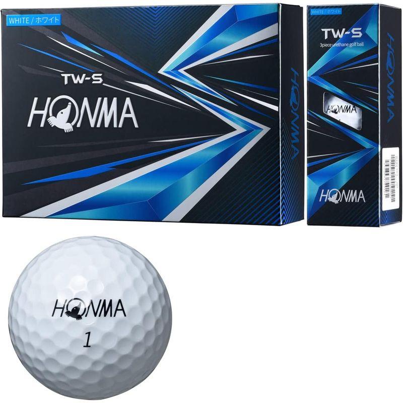 本間ゴルフ HONMA ボール TW-S ボール 2021年モデル 5ダースセット 5ダース(60個入り) ホワイト｜hiroes｜02