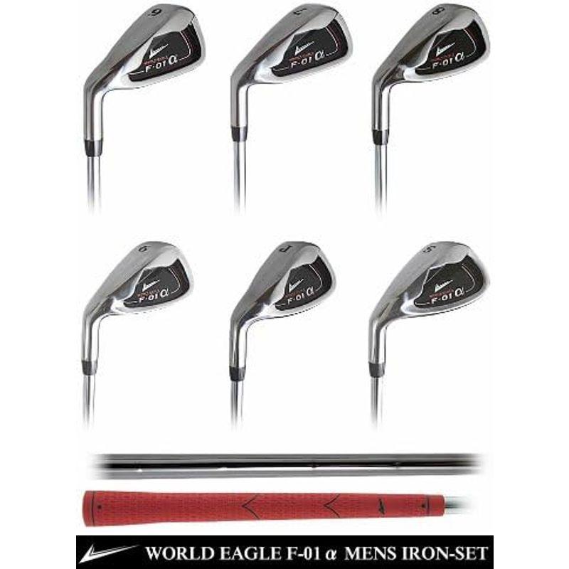 本日価格！！ WORLD EAGLE(ワールドイーグル) F-01α メンズ アイアンセット 左用 フレックスS WE-JF01-iS-MLS S 【B2564353207】(13083円)