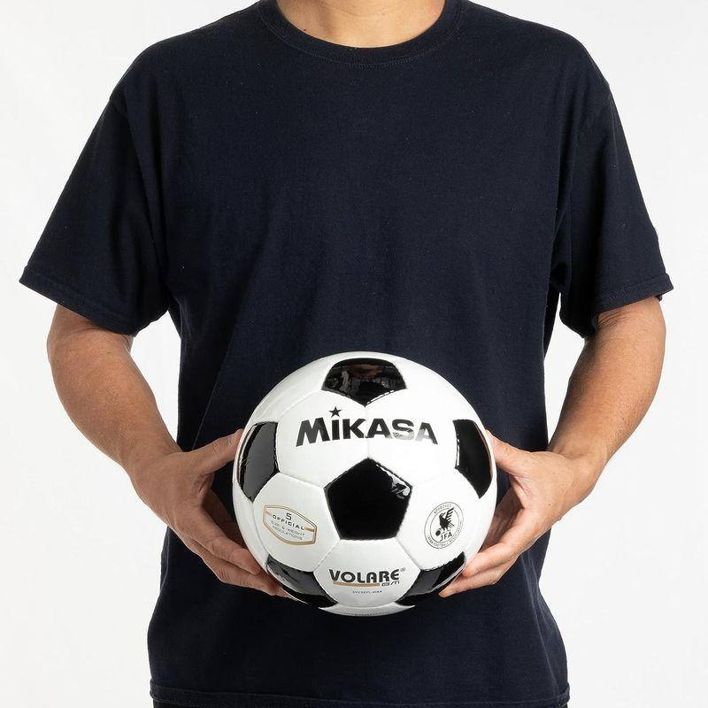 ミカサ(MIKASA) サッカーボール 5号 SVC50VL-WBK 日本サッカー協会 検定球 (一般・大学・高生・中学生用) ホワイト/ブ｜hiroes｜05