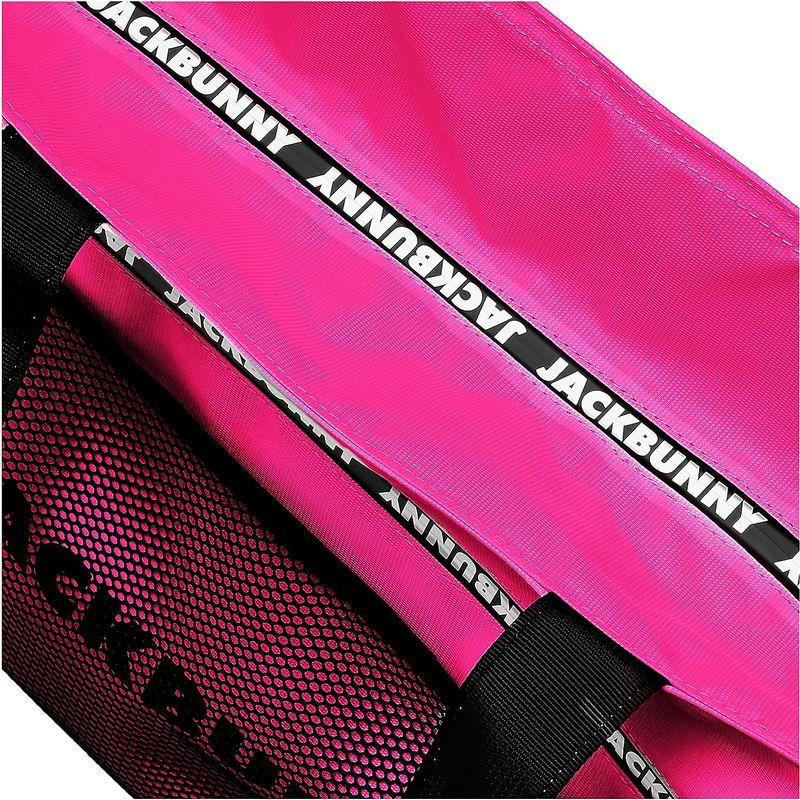 ジャックバニー トートバッグ (ロゴ入りファスナー) / ゴルフ 大容量 / 262-2181314 090_ピンク トートバッグ ロゴ入りファスナー ゴルフ 大容量 090_ピンク