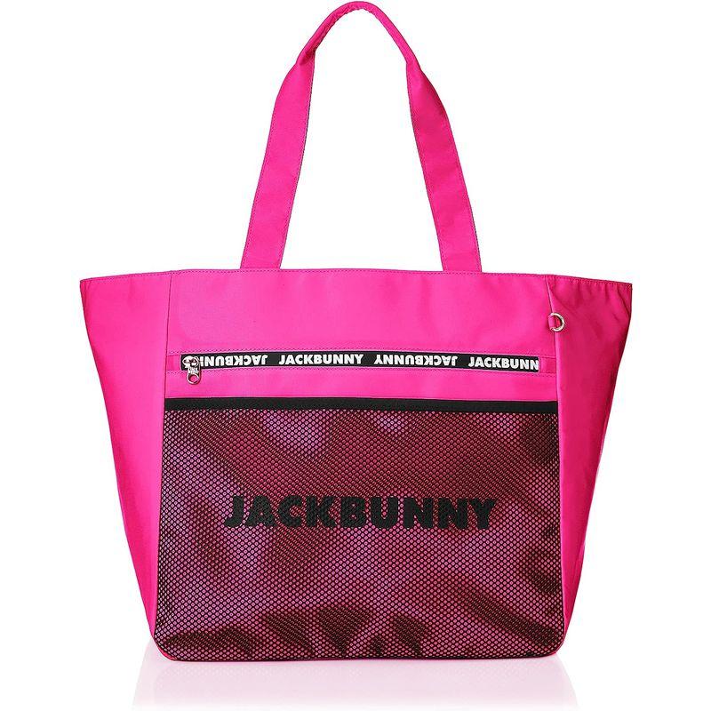 ジャックバニー トートバッグ (ロゴ入りファスナー) / ゴルフ 大容量 / 262-2181314 090_ピンク トートバッグ ロゴ入りファスナー ゴルフ 大容量 090_ピンク