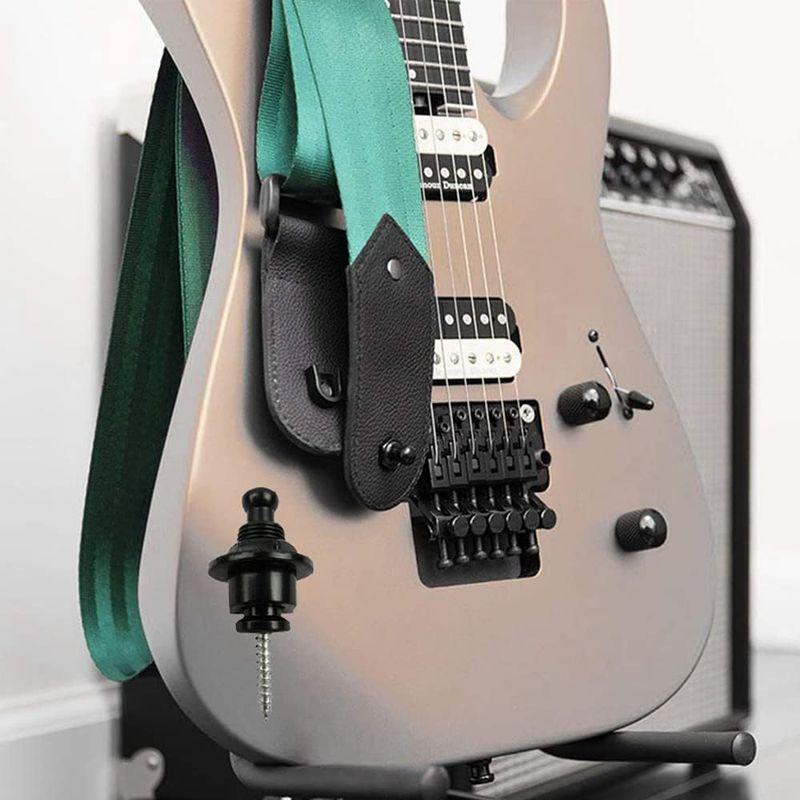 Bestgleギターストラップロックピン6個セット楽器用エレキギター  