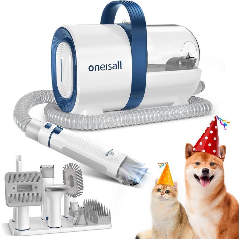 【2026年1月8日以降の発送予定】 Oneisall ペット用バリカンセット 7in1 ペットグルーミングセット 換毛期対策 犬 猫美容器 多機能 ペットグルーミングセット 電 【KU2568540900】(13105円)