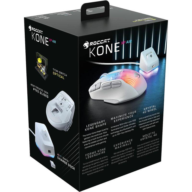 ROCCAT ゲーミングマウス Kone XP Air ワイヤレス 2.4GHz/Bluetooth ホワイト/白 光学式/19K/オプティ｜hiroes｜12