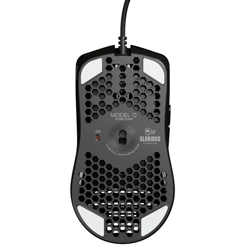 Glorious ゲーミングマウス Model D Mouse Glossy Black 軽量 ハニカムデザイン 右利き用 GD-GBLAC｜hiroes｜03