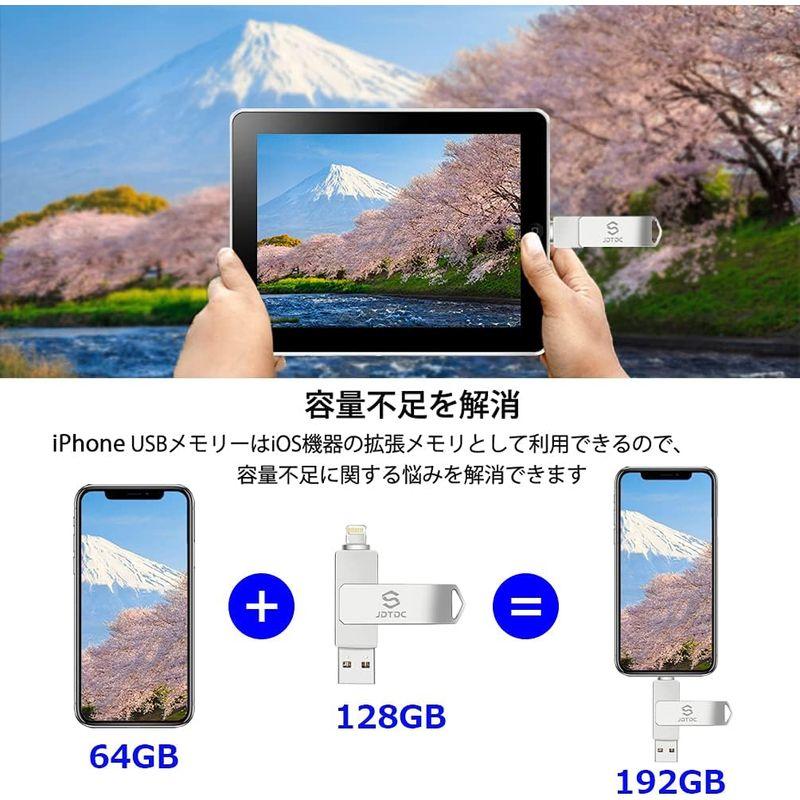 Apple MFi 認証 512GB iPhone USBメモリ フラッシュドライブ iPhone メモリー USB iPhone メモリ｜hiroes｜04