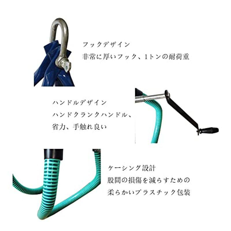 USED INTBUYING カウリフト イージーアップ 牛起立補助サポート 畜産用品 繁殖障害 起立不能症 産後トラクター 最大の幅80cm 1tの 【2157519702】(11008円)