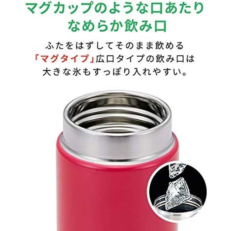 タイガー魔法瓶 水筒 スクリュー マグボトル 6時間保温保冷 500ml 在宅 タンブラー利用可 パッションピンク MMZ-A501PA｜hiroes｜05