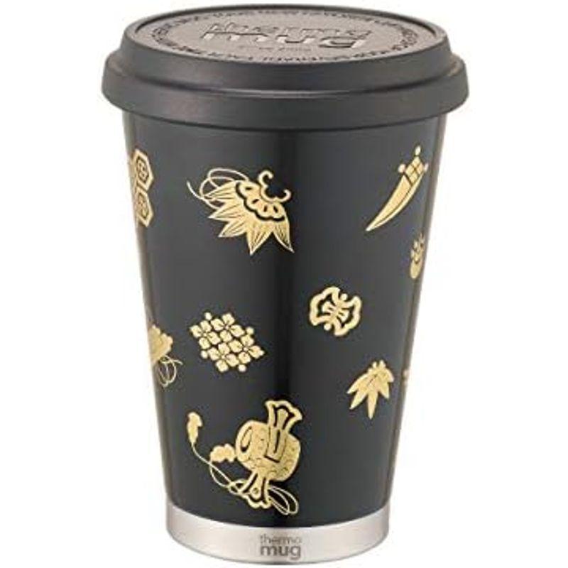 THERMO MUG (サーモマグ) フタ付きステンレスタンブラー 鳥獣戯画(黒) 300ml 漆URUSHI MOBILE TUMBLER｜hiroes｜08