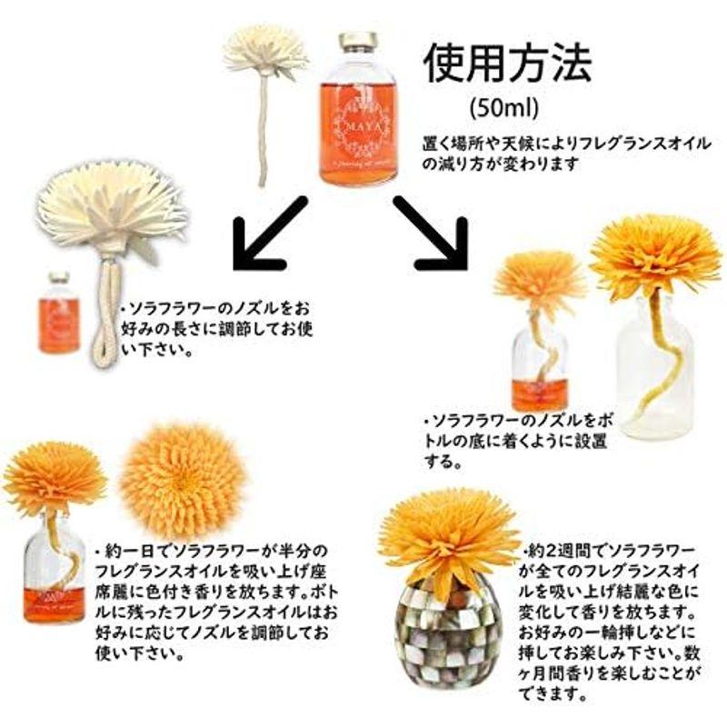 MAYA フラワーディフューザー タイスパ 50ml |Aroma Flower Diffuser THAI SPA 50ml 並行輸入品｜hiroes｜17