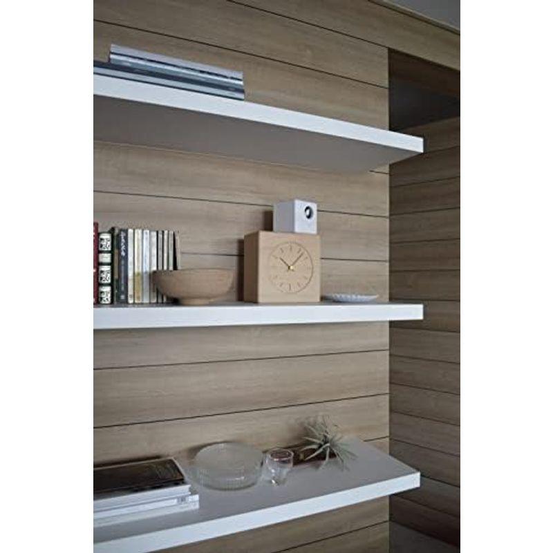 レムノス 置き時計 キュービスト カッコー クロック アナログ カッコー B