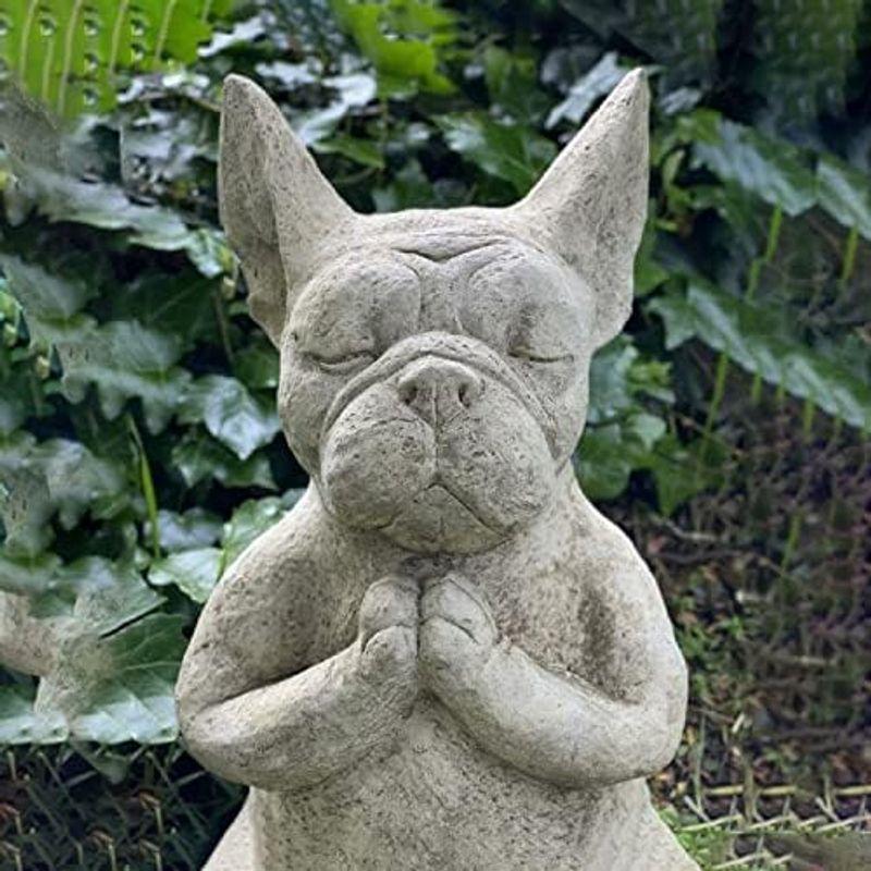 神話広場 ダックスフント ダックスフンド 犬 イヌ 石像 瞑想 庭 ガーデン オブジェ 置物 彫刻 装飾 インテリア｜hiroes｜13