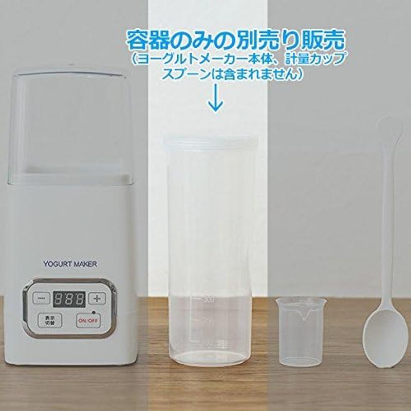 MEETS 別売り品YGT-4 ヨーグルトメーカー専用容器 1リットルサイズ 別売り容器専用容器のみの販売です。本体は含まれません。｜hiroes｜02