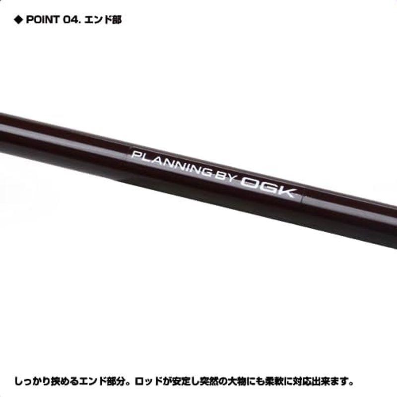 鰈(カレイ)釣り用フィッシングロッド 大阪漁具(OGK) かれいな舞 30号/180 KREM30180｜hiroes｜02