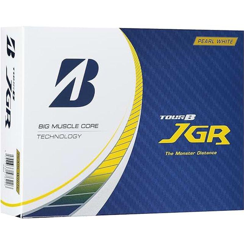 BRIDGESTONE(ブリヂストン)ゴルフボール TOUR B JGR 2023年モデル 12球入 パールホワイト J3GX｜hiroes｜02