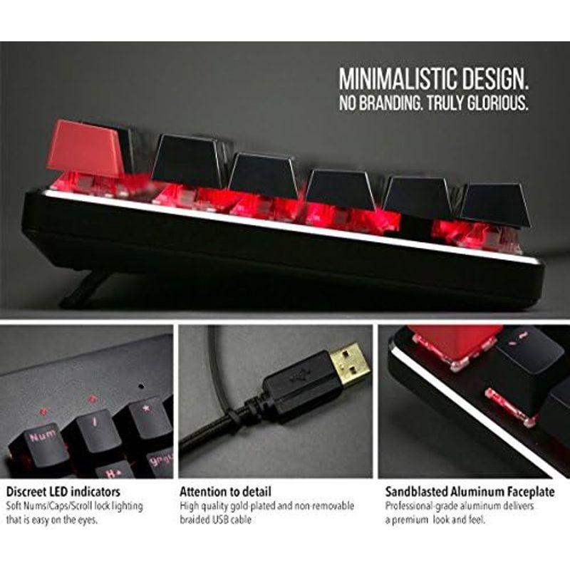 2022セール Glorious グロリアス GMMK1 ゲーミングキーボード 100% フルサイズ LEDバックライト付き 英語配列 光る RGB タイプ