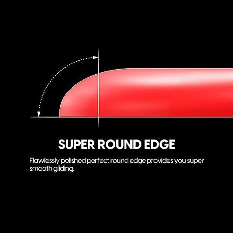 Superglide2 マウスソール for Logicool GPROX Superlight マウスフィート 強化ガラス素材 ラウンドエ｜hiroes｜10