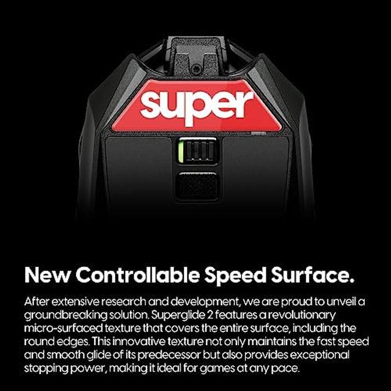 Superglide2 マウスソール for Logicool G900/903 マウスフィート 強化ガラス素材 ラウンドエッヂ加工 高耐久｜hiroes｜05