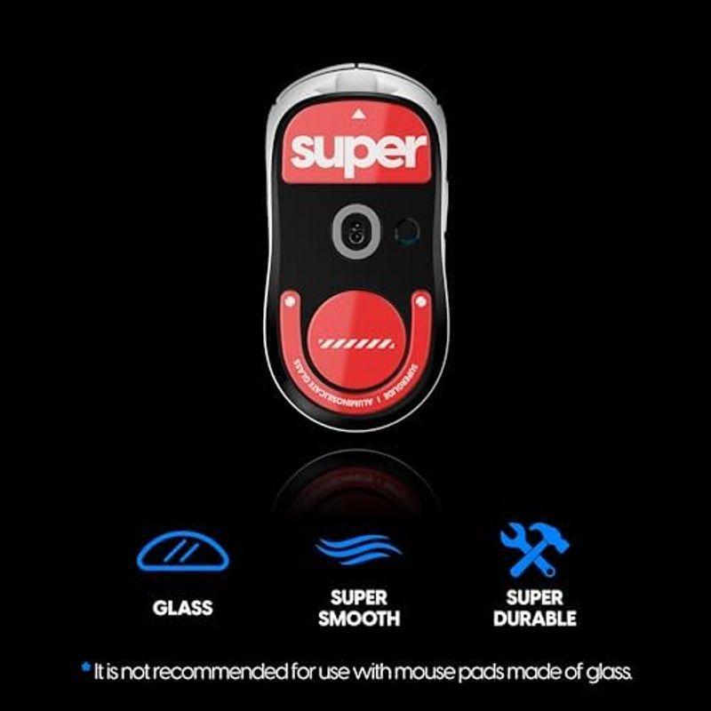 Superglide2 マウスソール for Logicool G PRO X SUPERLIGHT 2 マウスフィート 強化ガラス素材 ラ｜hiroes｜12