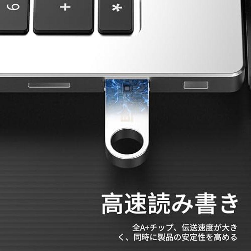 USBメモリ USB3.0 高速 128GB 金属製 コンパクトフラッシュドライブ 耐衝撃 防水 防塵｜hiroes｜02