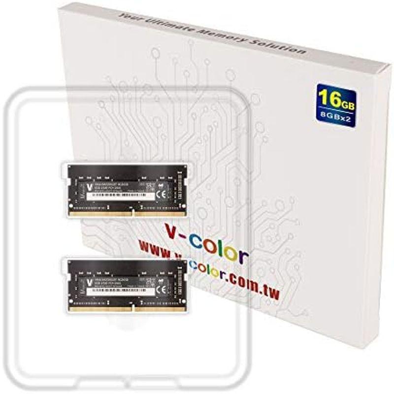 v-color Hynix IC ノートPC用メモリ DDR4 2666MHz PC4-21300 32GB (16GB×2枚) SO-DI｜hiroes｜11