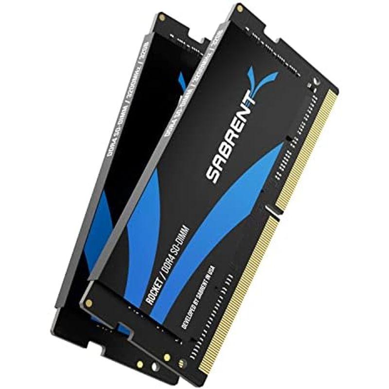 SABRENT ロケット 32GB (2x16GB) DDR4 SO-DIMM 3200MHzメモリモジュール | ノートPC、ウルトラブッ｜hiroes｜13