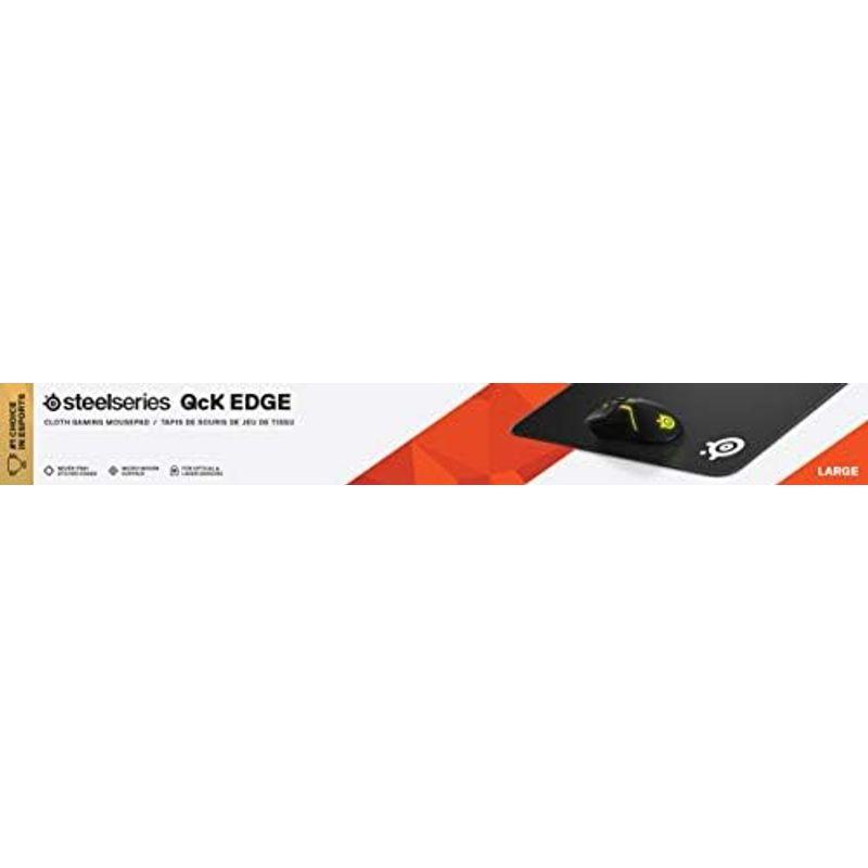 SteelSeries ゲーミングマウスパッド 大型 ステッチ ノンスリップラバーベース 90cm×30cm×0.2cm QcK Edge｜hiroes｜16