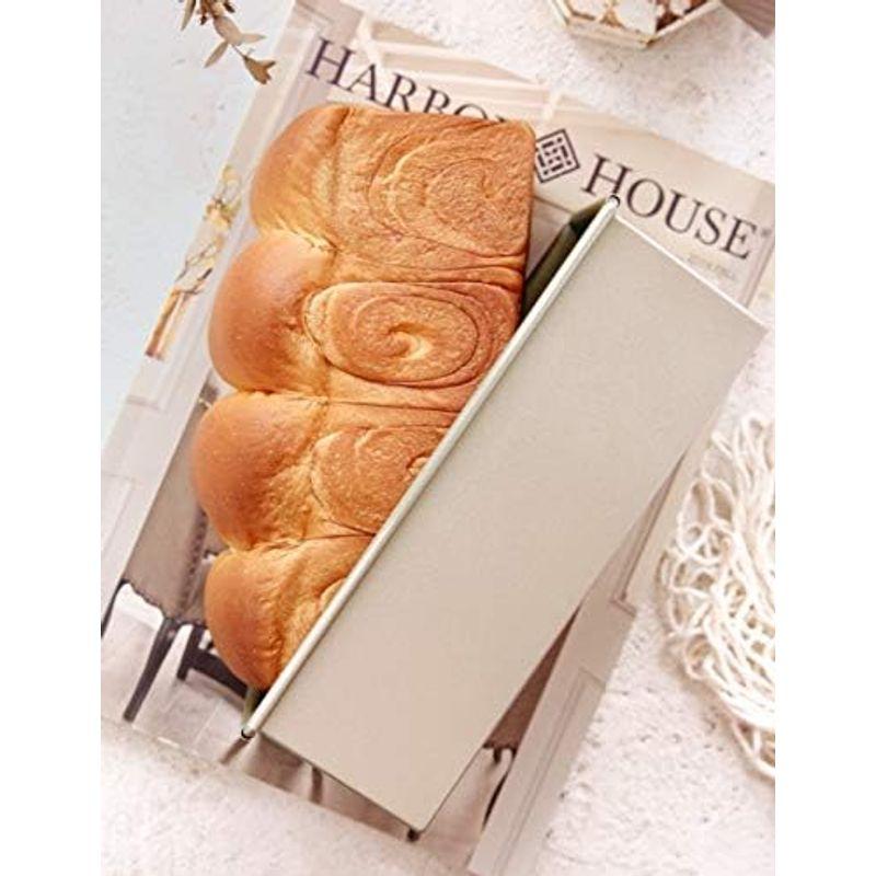 CHEFMADE 食パン 型 パン型 フタ付き パン焼 (L-22.3×8.7×7.7CM) (スリム型)｜hiroes｜02