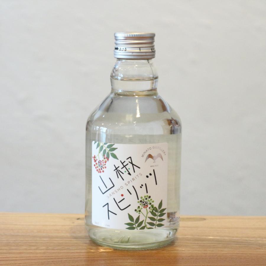 八戸酒造 MINATO DISTILLERY 山椒スピリッツ 300ml 湊蒸留所 陸奥八仙