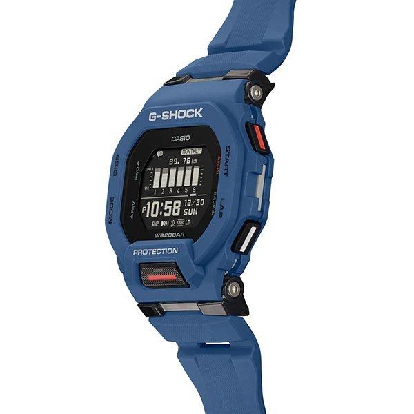 カシオ　G-SHOCK  G-SQUAD 　 Bluetooth 樹脂バンド ブラック 反転液晶 メンズ腕時計 GBD-200-2JF　新品　国内正規品｜hiroitokeigankyouten｜07