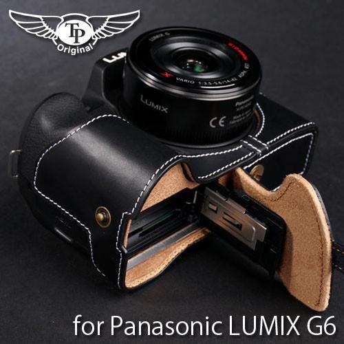 TP Original ティーピー オリジナル Leather Camera Body Case for Panasonic LUMIX G6