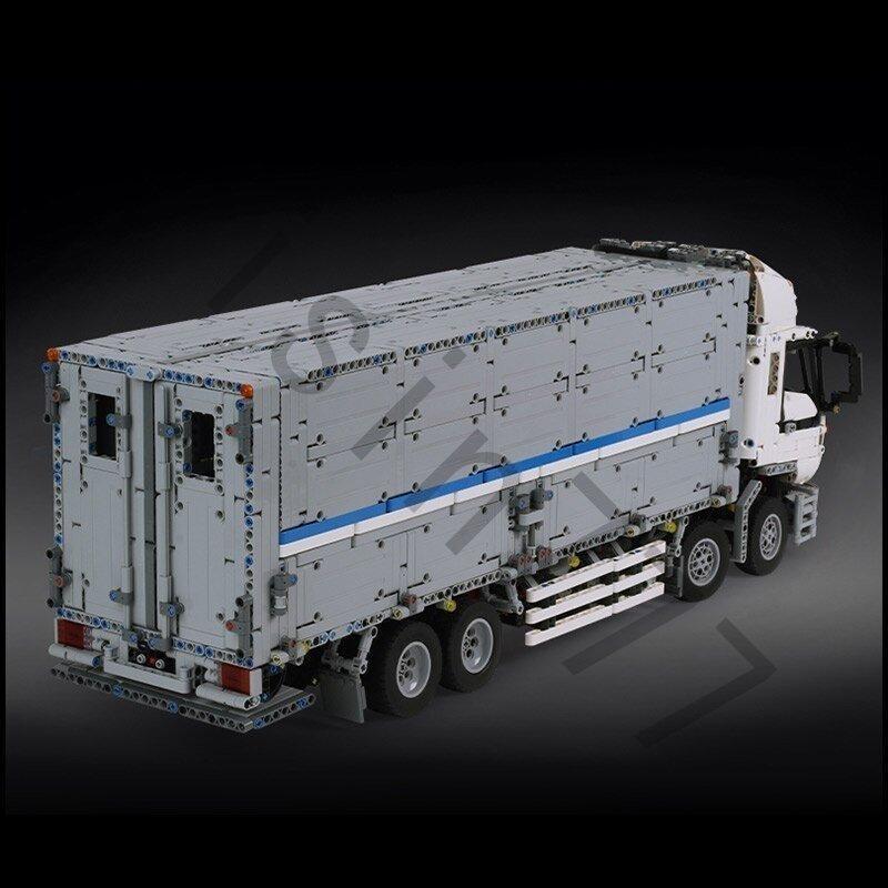 レゴ テクニック 互換品 ウィングボディトラック コンテナトラック ブロック 車 クリスマス プレゼント 23008 